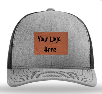 Custom Genuine Leather Patch Hat